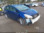 2012 Toyota Prius V Three Blue vin: JTDZN3EUXC3157365