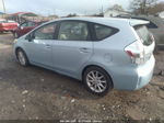 2012 Toyota Prius V Five Light Blue vin: JTDZN3EUXC3185909