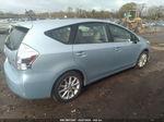 2012 Toyota Prius V Five Light Blue vin: JTDZN3EUXC3185909