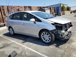 2013 Toyota Prius V  Silver vin: JTDZN3EUXD3252820