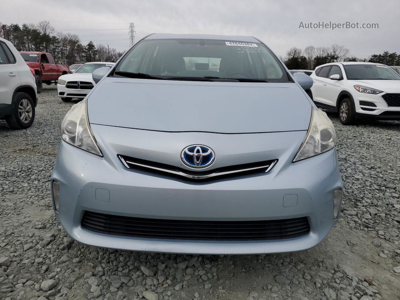 2013 Toyota Prius V  Blue vin: JTDZN3EUXD3283534