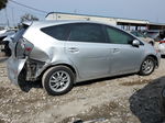 2016 Toyota Prius V  Silver vin: JTDZN3EUXGJ047403