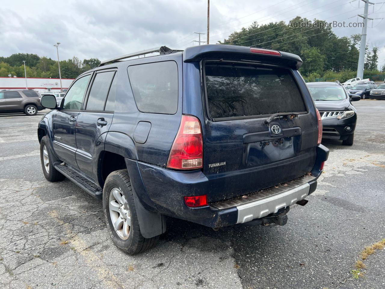 2004 Toyota 4runner Sr5 Blue vin: JTEBT14R648014003