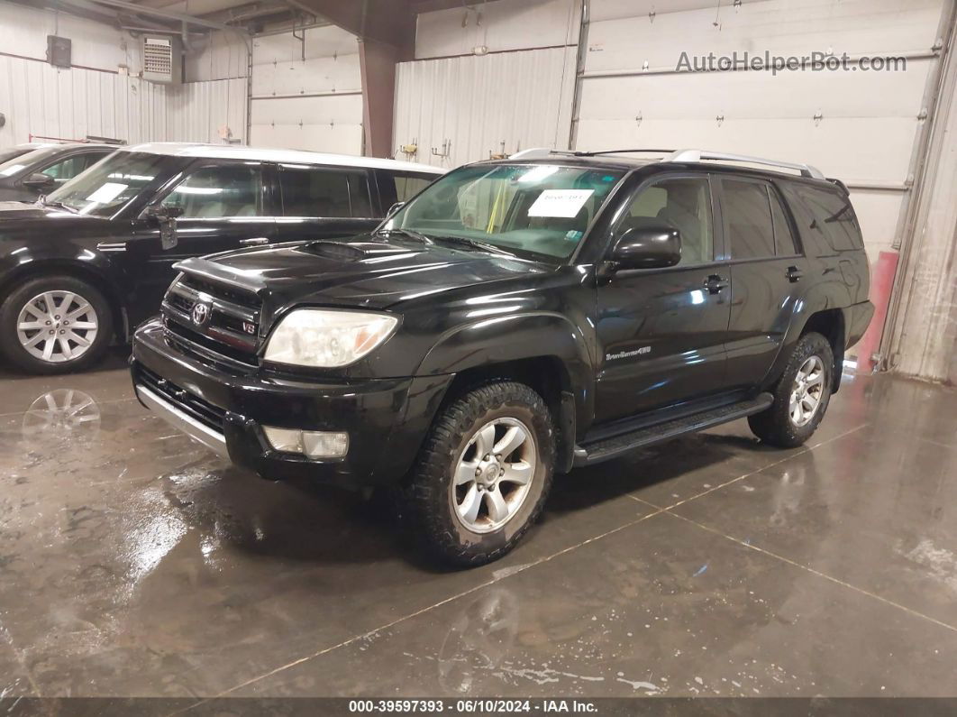 2004 Toyota 4runner Sr5 Sport V8 Black vin: JTEBT14R748015564