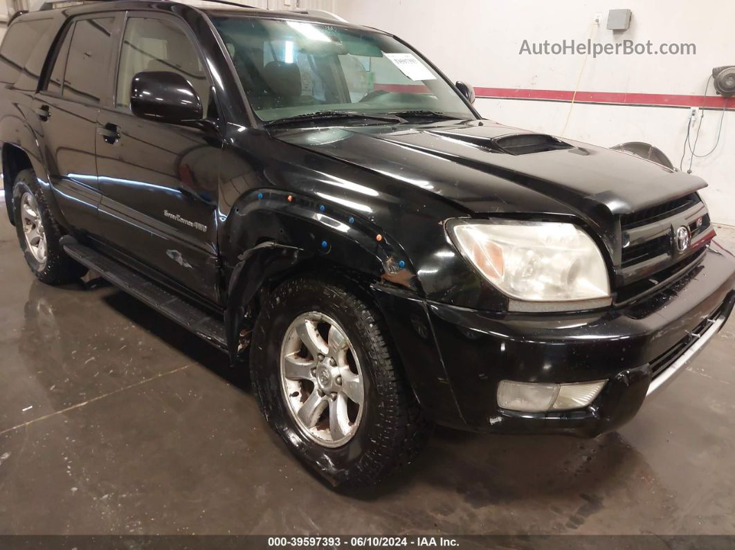 2004 Toyota 4runner Sr5 Sport V8 Black vin: JTEBT14R748015564