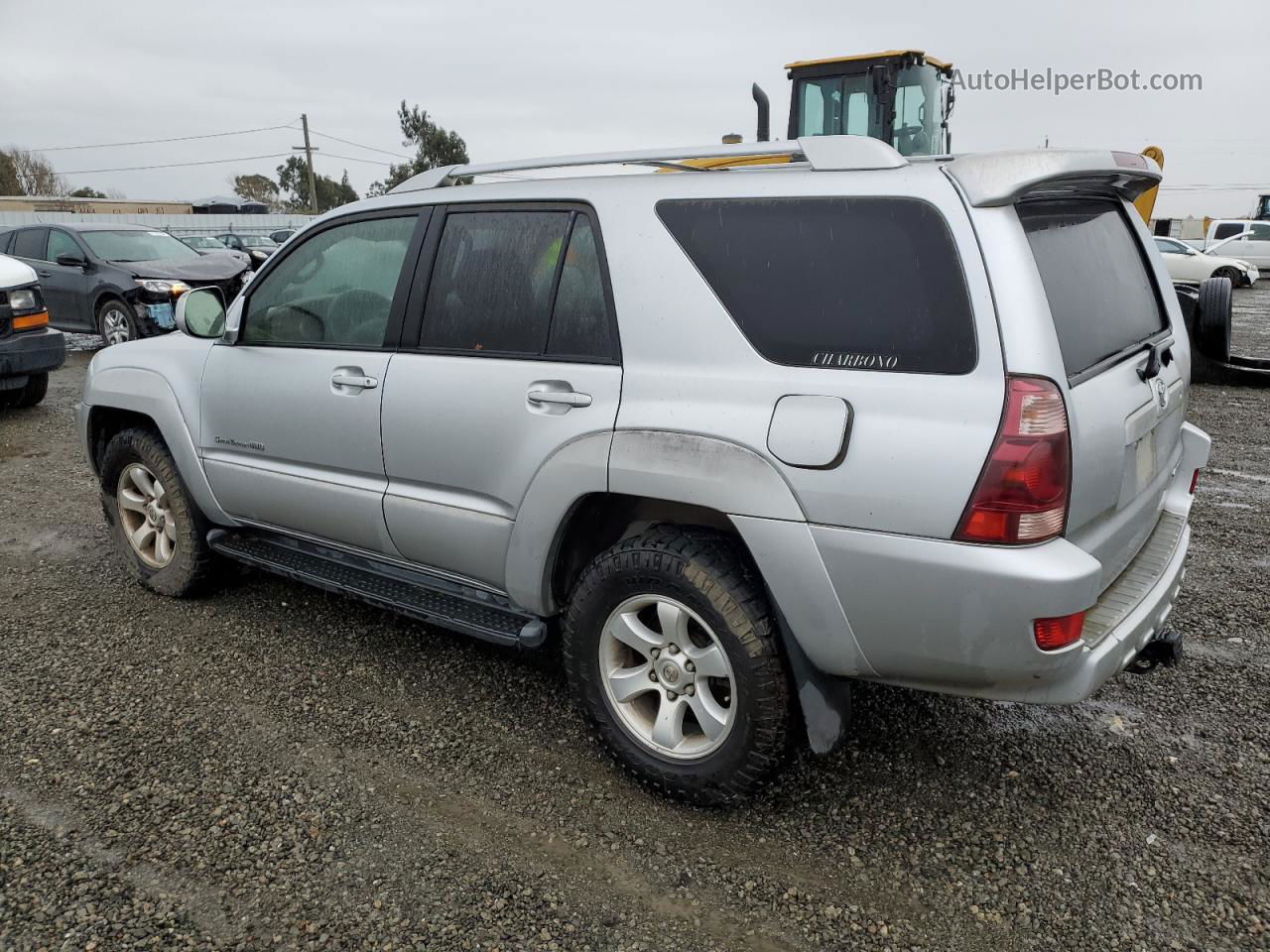 2004 Toyota 4runner Sr5 Silver vin: JTEBT14R840043548