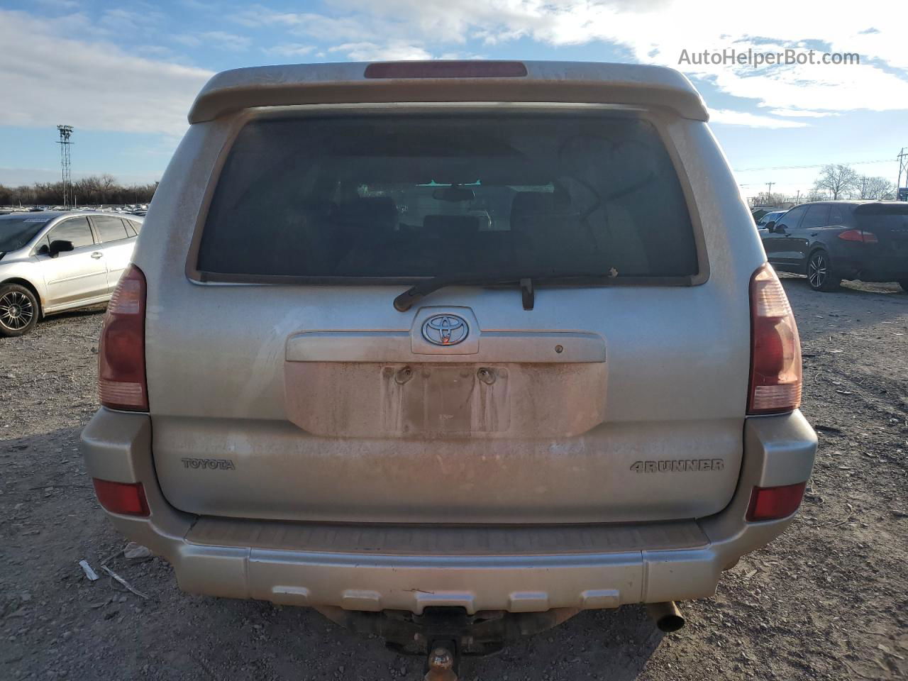 2004 Toyota 4runner Sr5 Silver vin: JTEBT14R848013032