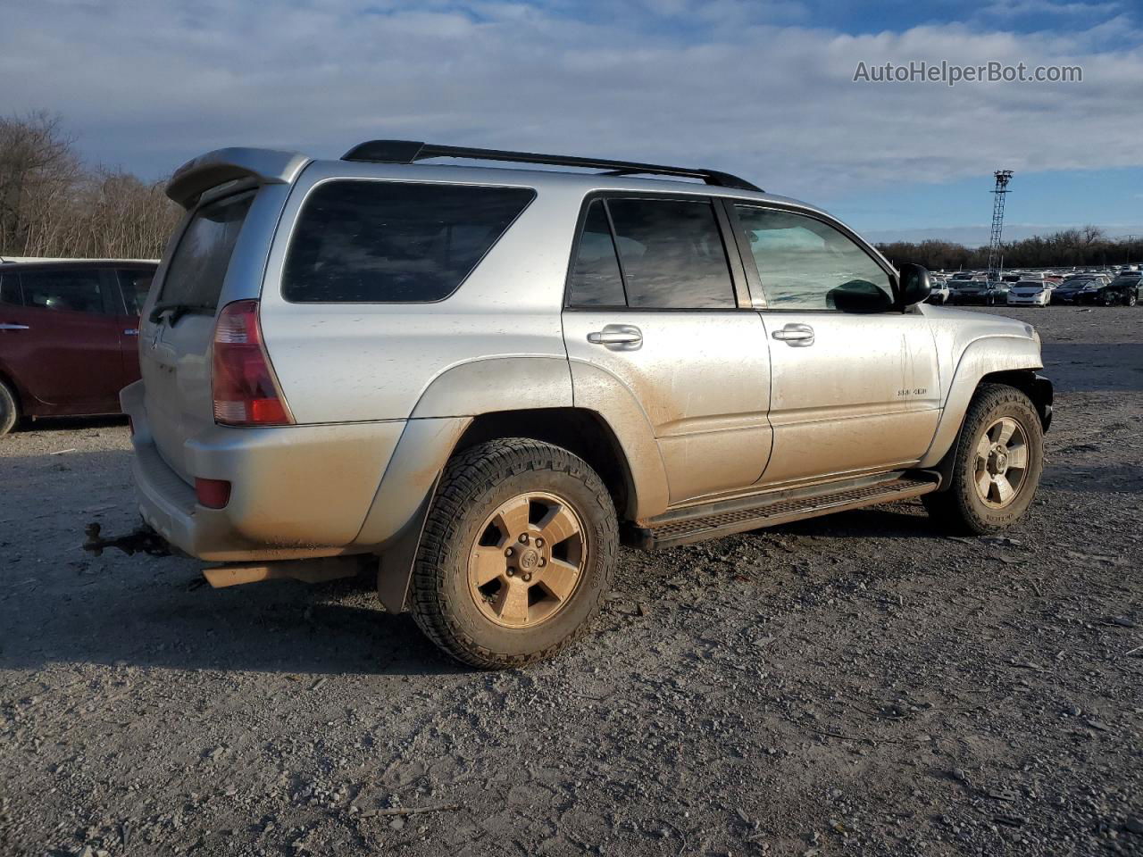 2004 Toyota 4runner Sr5 Серебряный vin: JTEBT14R848013032