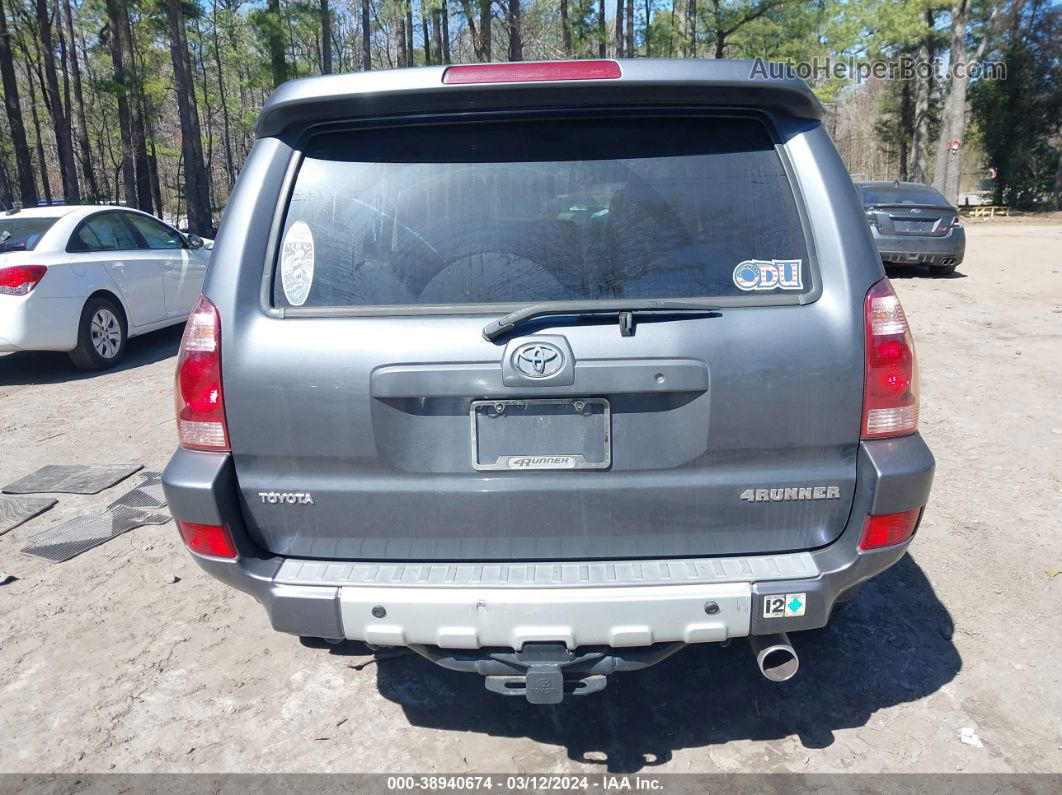 2004 Toyota 4runner Limited V8 Gray vin: JTEBT17R340032050