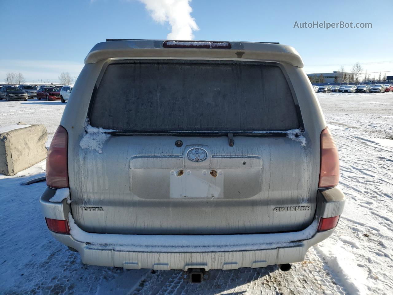 2004 Toyota 4runner Limited Silver vin: JTEBT17R840033419