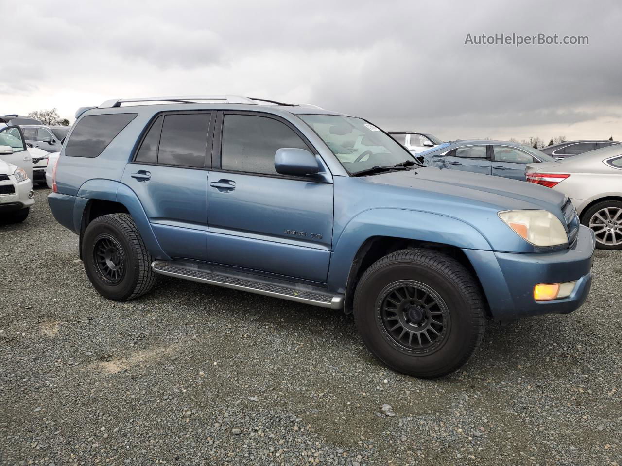 2004 Toyota 4runner Limited Blue vin: JTEBT17R840043531