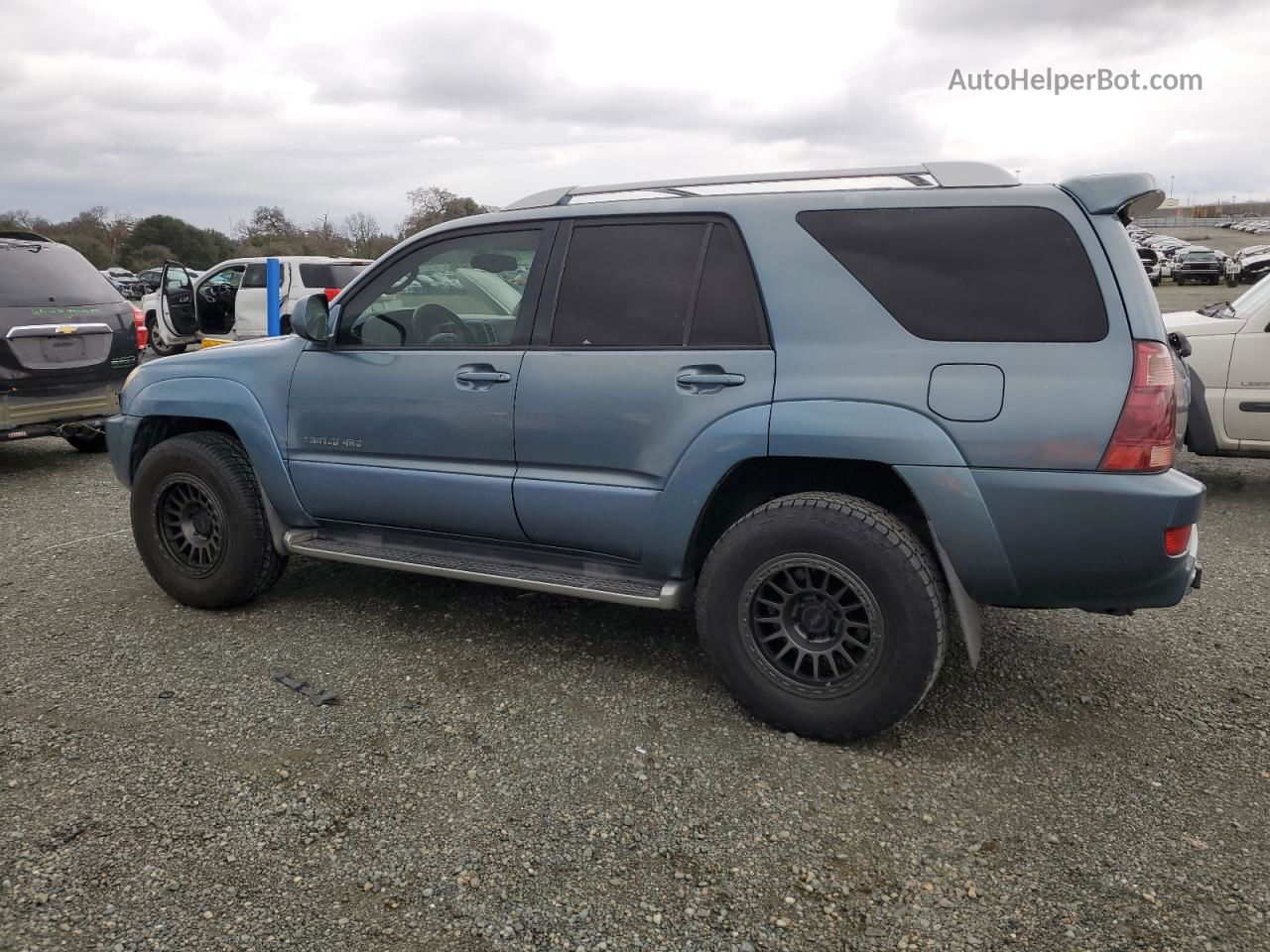 2004 Toyota 4runner Limited Blue vin: JTEBT17R840043531