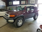 2007 Toyota Fj Cruiser Maroon vin: JTEBU11F070037173