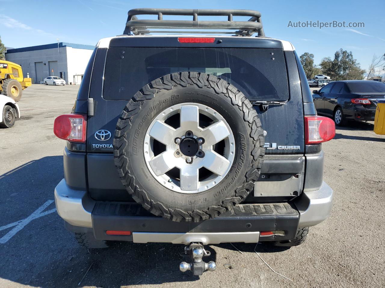 2007 Toyota Fj Cruiser  Black vin: JTEBU11F070051851