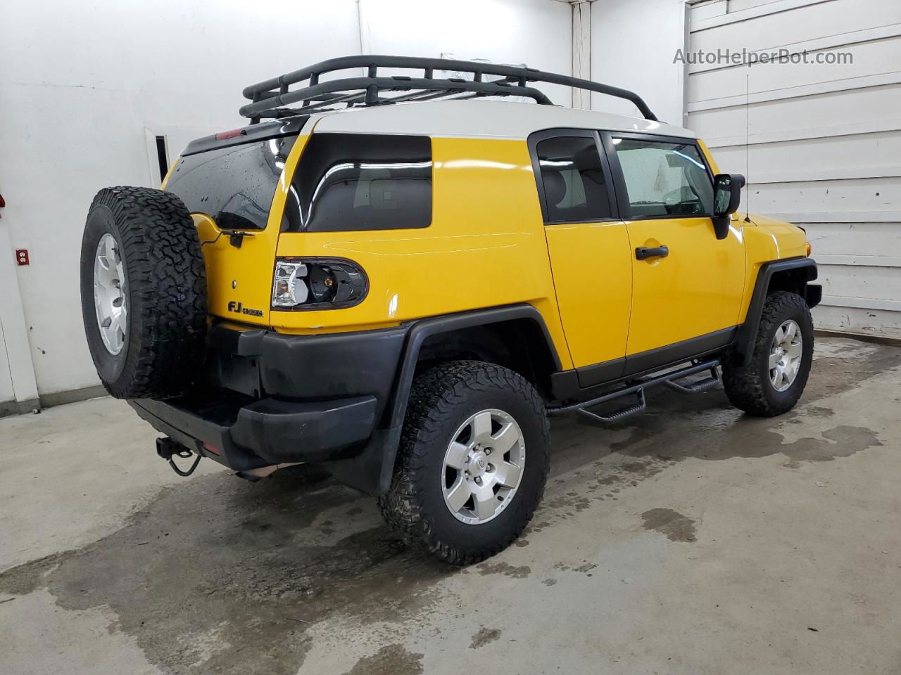 2007 Toyota Fj Cruiser  Yellow vin: JTEBU11F170003291