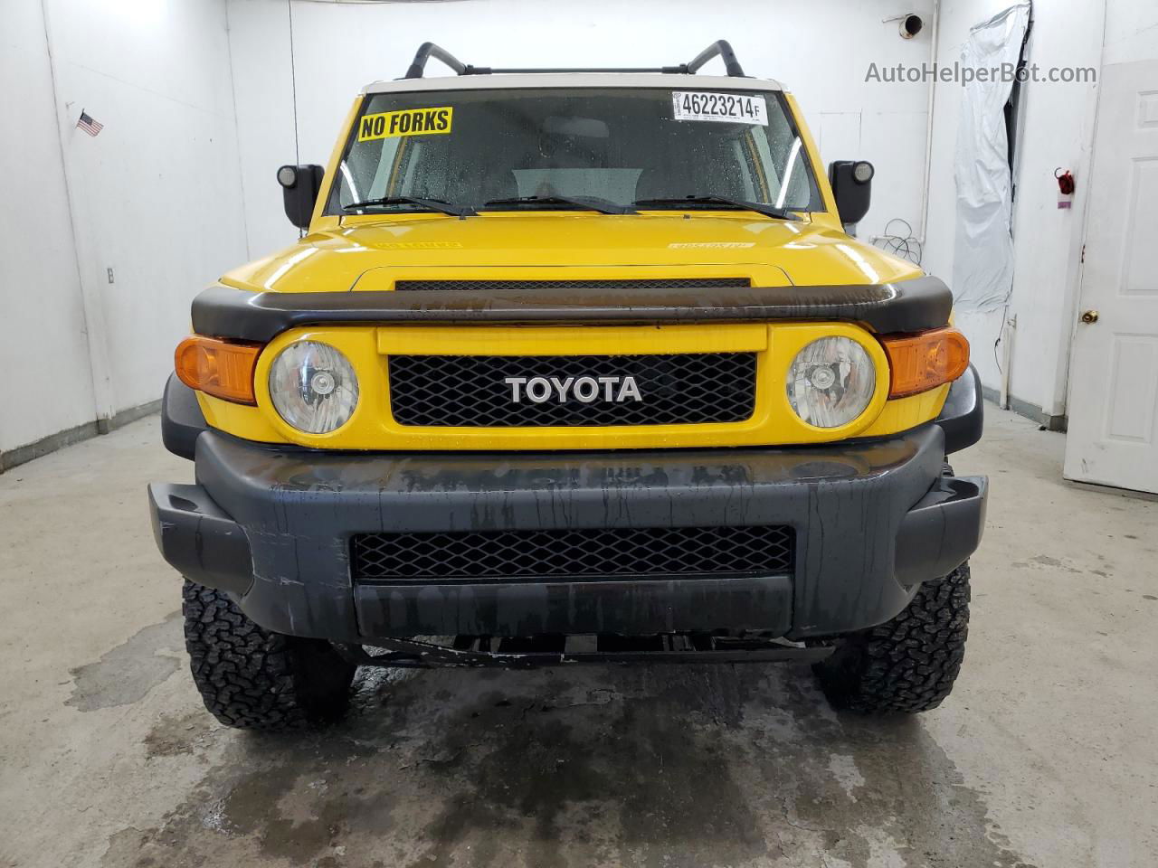 2007 Toyota Fj Cruiser  Yellow vin: JTEBU11F170003291