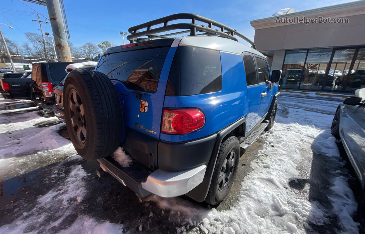 2007 Toyota Fj Cruiser  Blue vin: JTEBU11F170004277