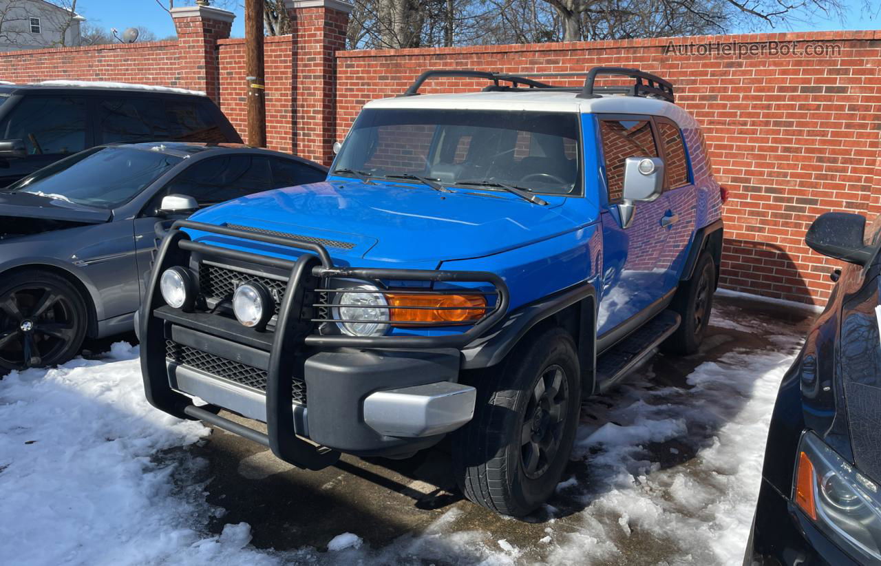 2007 Toyota Fj Cruiser  Blue vin: JTEBU11F170004277