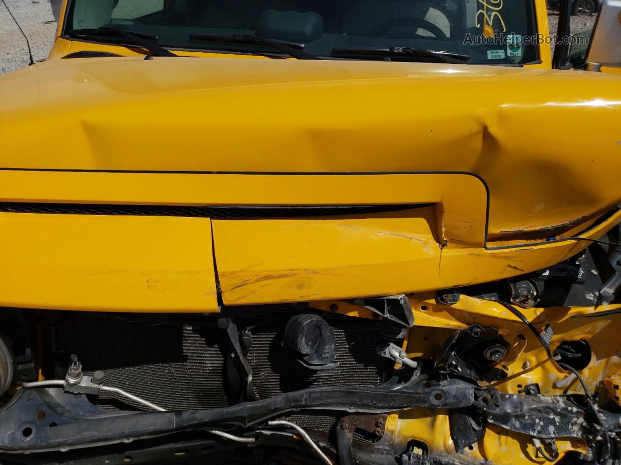 2007 Toyota Fj Cruiser  Orange vin: JTEBU11F170011455