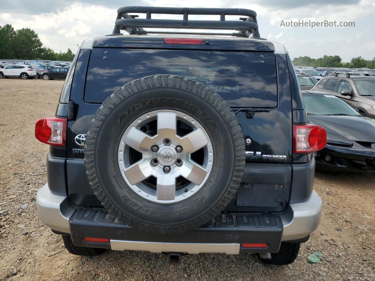 2007 Toyota Fj Cruiser  Black vin: JTEBU11F170032662