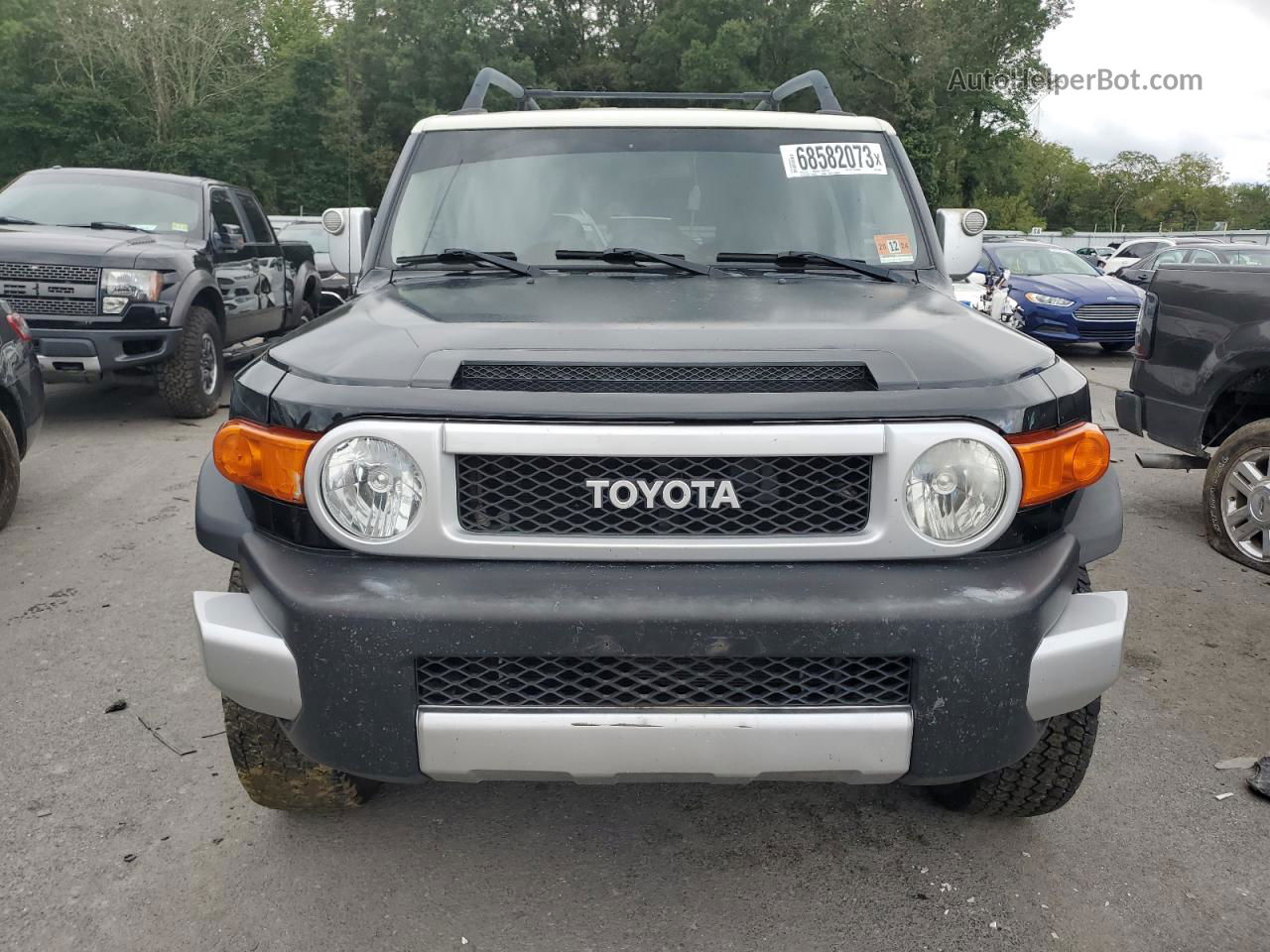 2007 Toyota Fj Cruiser  Black vin: JTEBU11F170049056