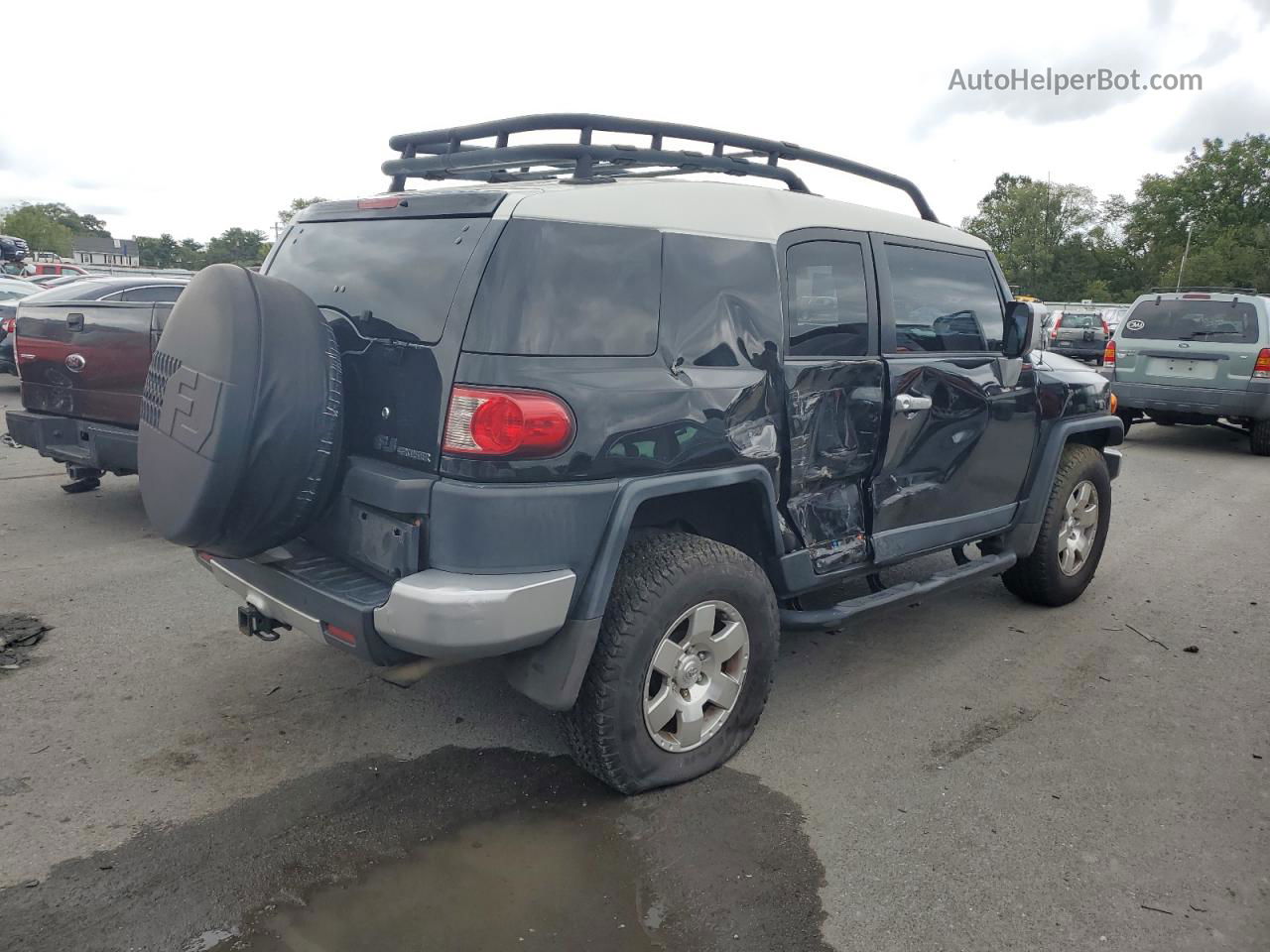 2007 Toyota Fj Cruiser  Black vin: JTEBU11F170049056