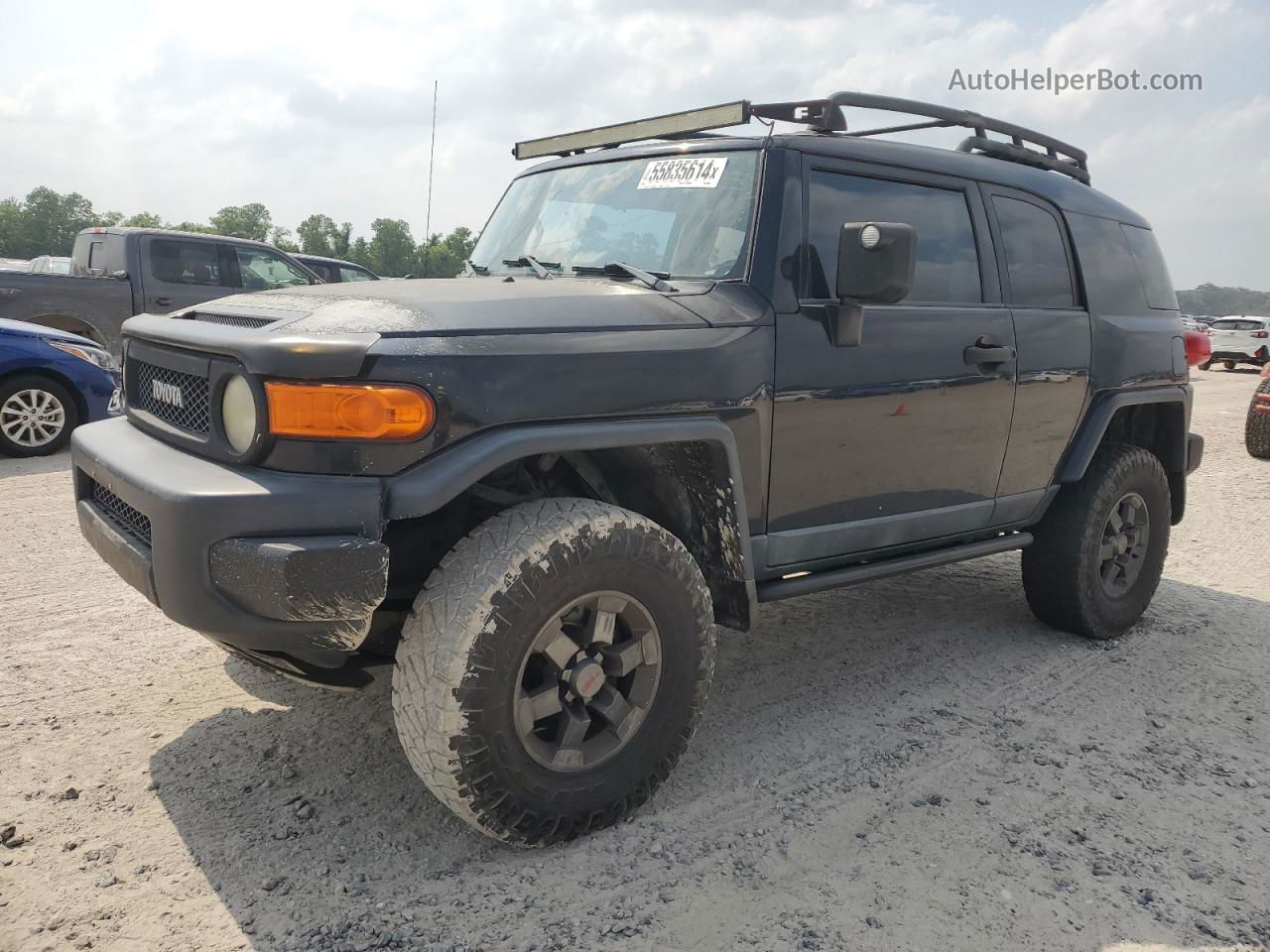 2007 Toyota Fj Cruiser  Black vin: JTEBU11F170055374