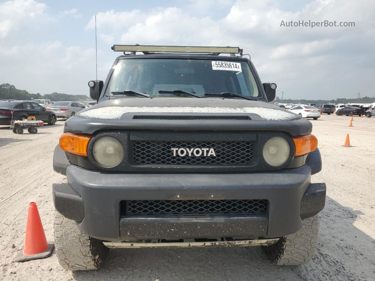 2007 Toyota Fj Cruiser  Black vin: JTEBU11F170055374