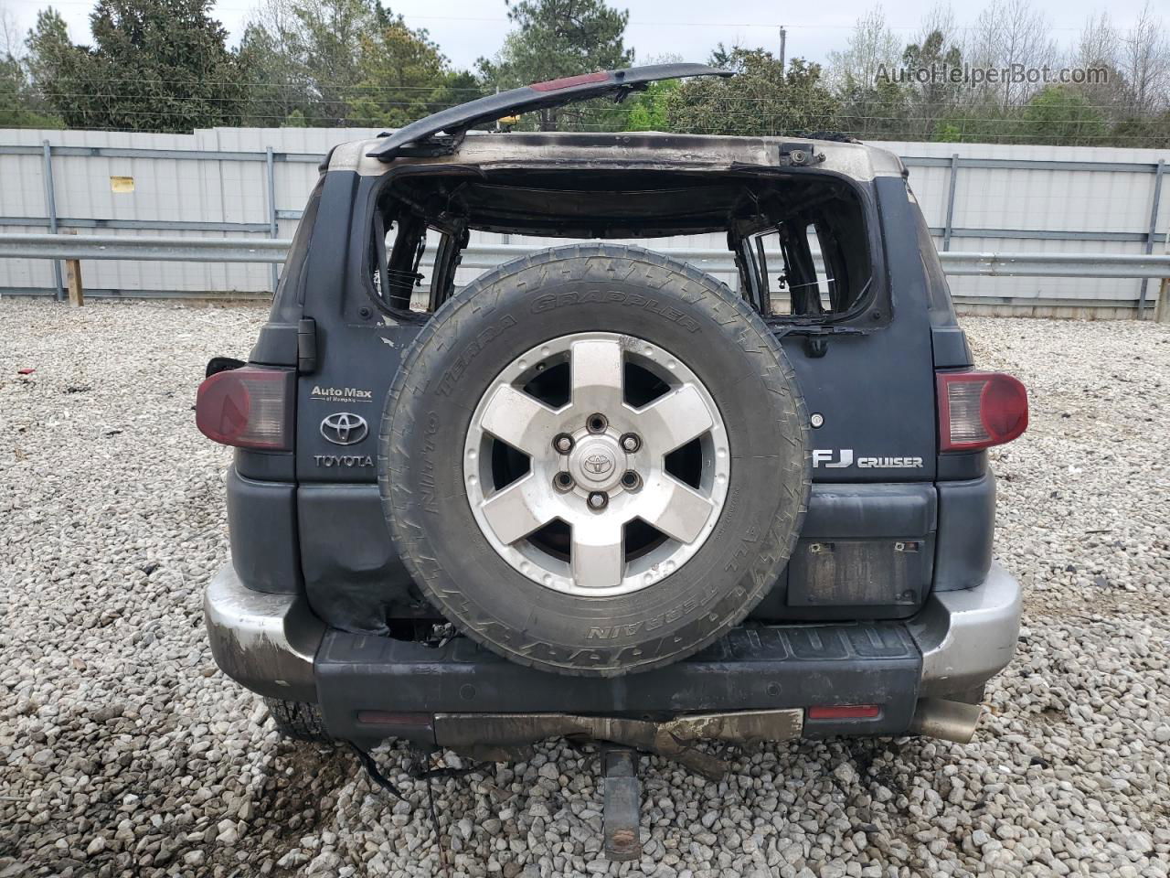 2007 Toyota Fj Cruiser  Burn vin: JTEBU11F170081490