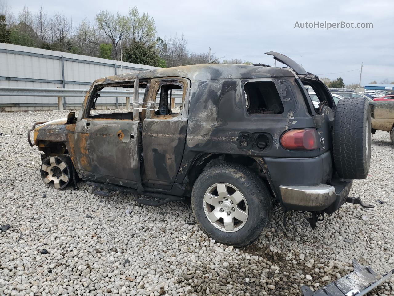 2007 Toyota Fj Cruiser  Пожар vin: JTEBU11F170081490