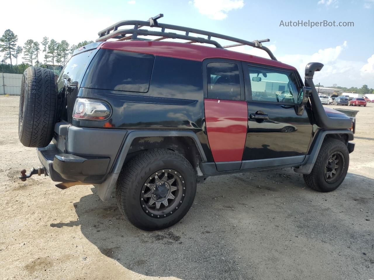 2007 Toyota Fj Cruiser  Двухцветный vin: JTEBU11F270033786