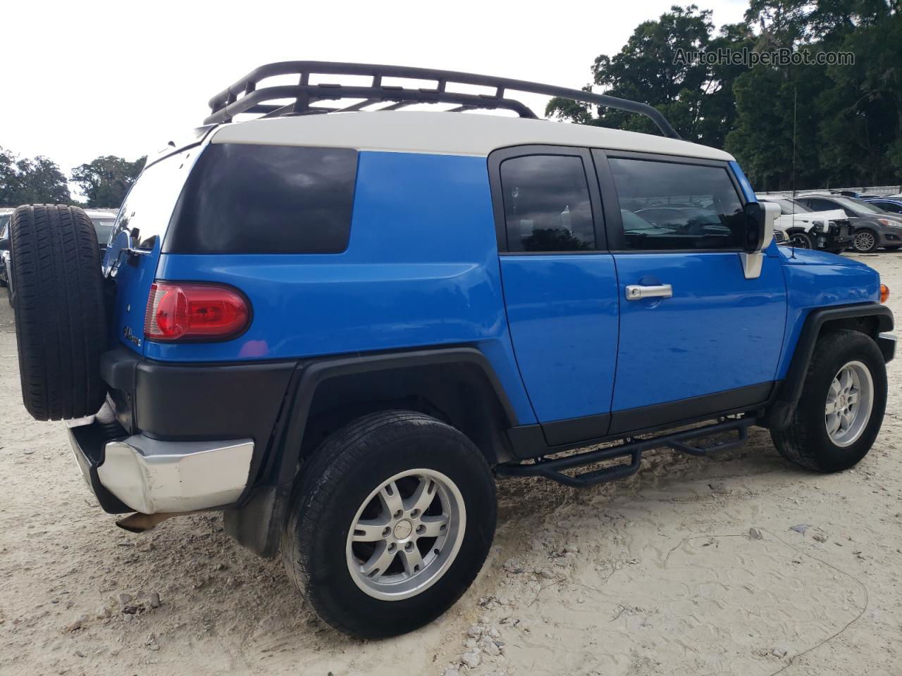 2007 Toyota Fj Cruiser  Blue vin: JTEBU11F270048191