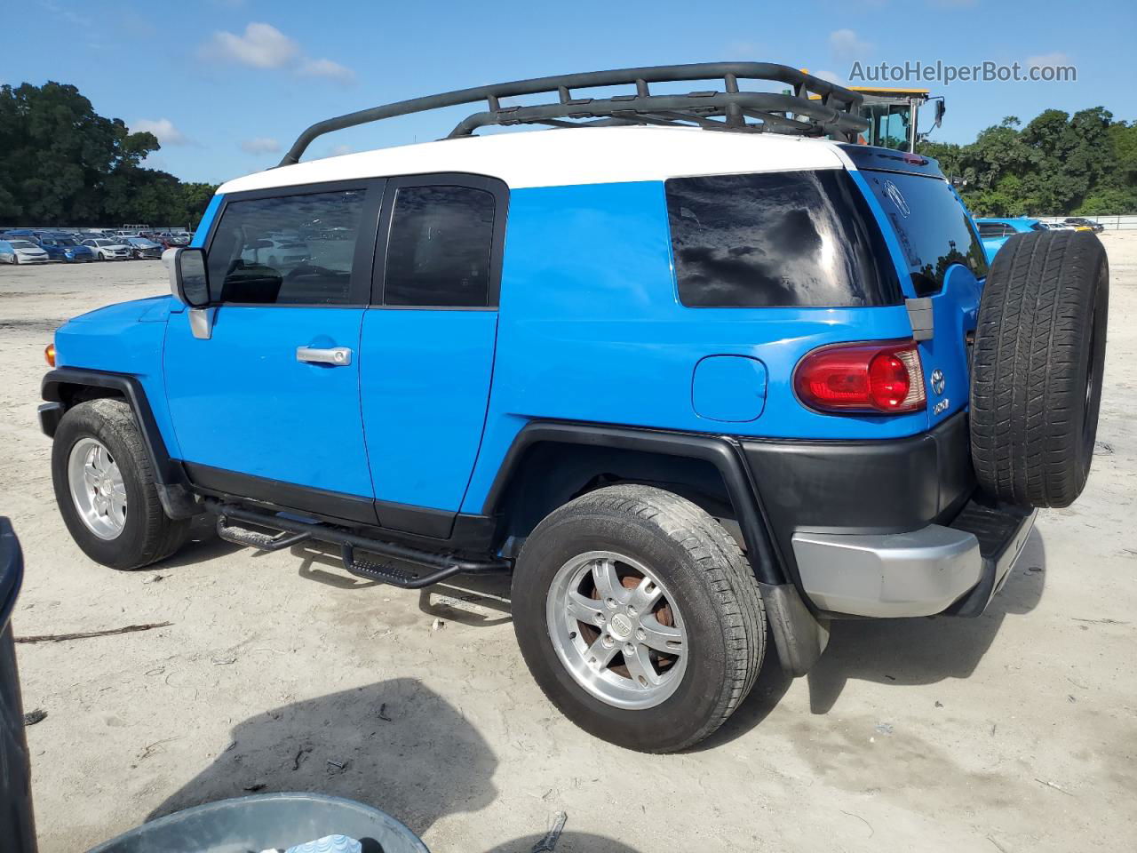 2007 Toyota Fj Cruiser  Blue vin: JTEBU11F270048191