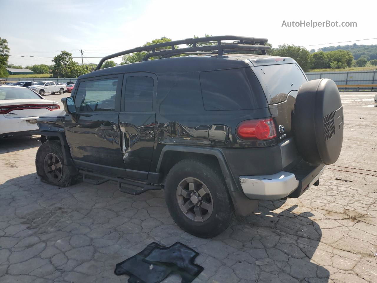 2007 Toyota Fj Cruiser  Black vin: JTEBU11F270055092