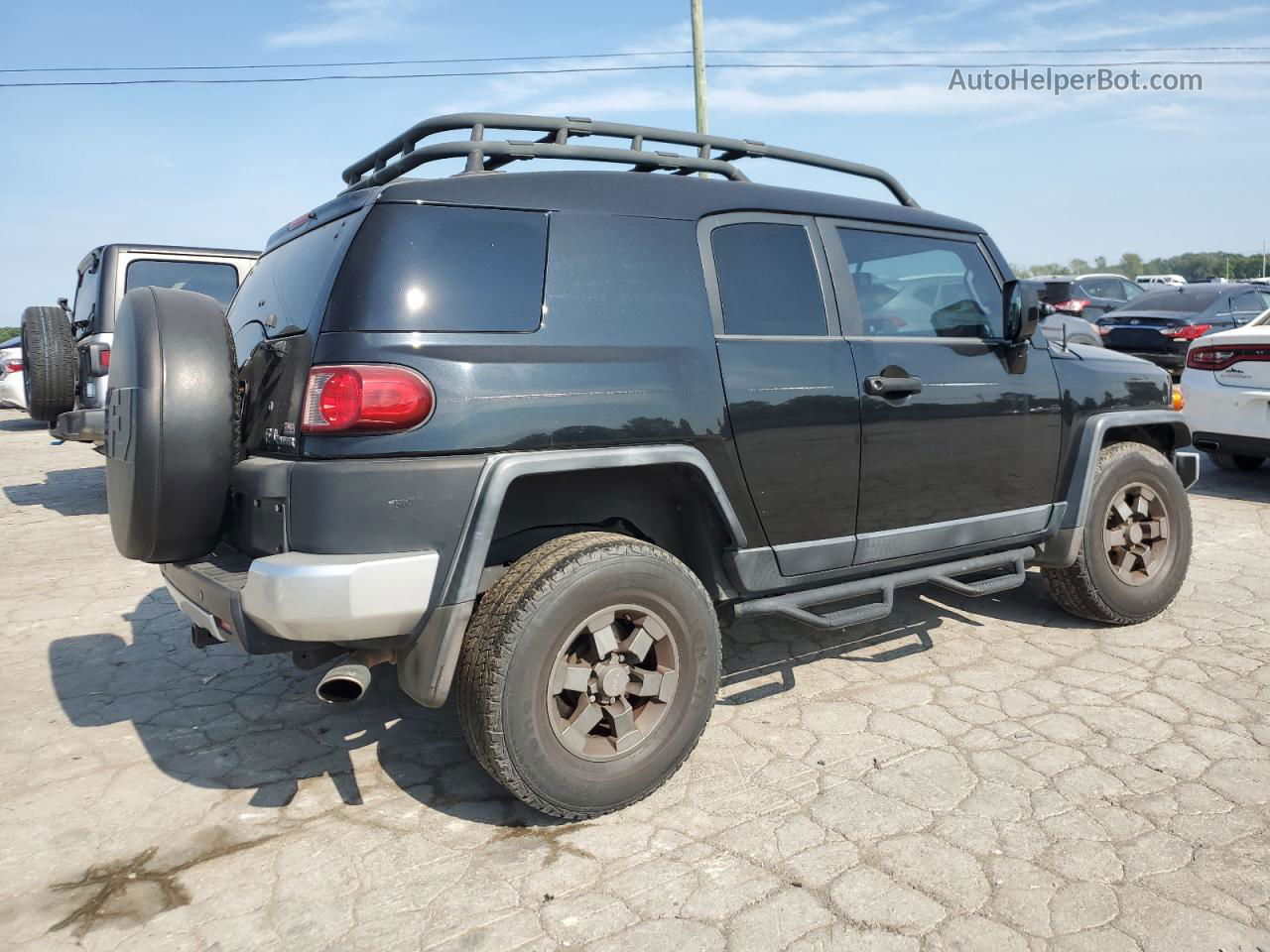 2007 Toyota Fj Cruiser  Black vin: JTEBU11F270055092