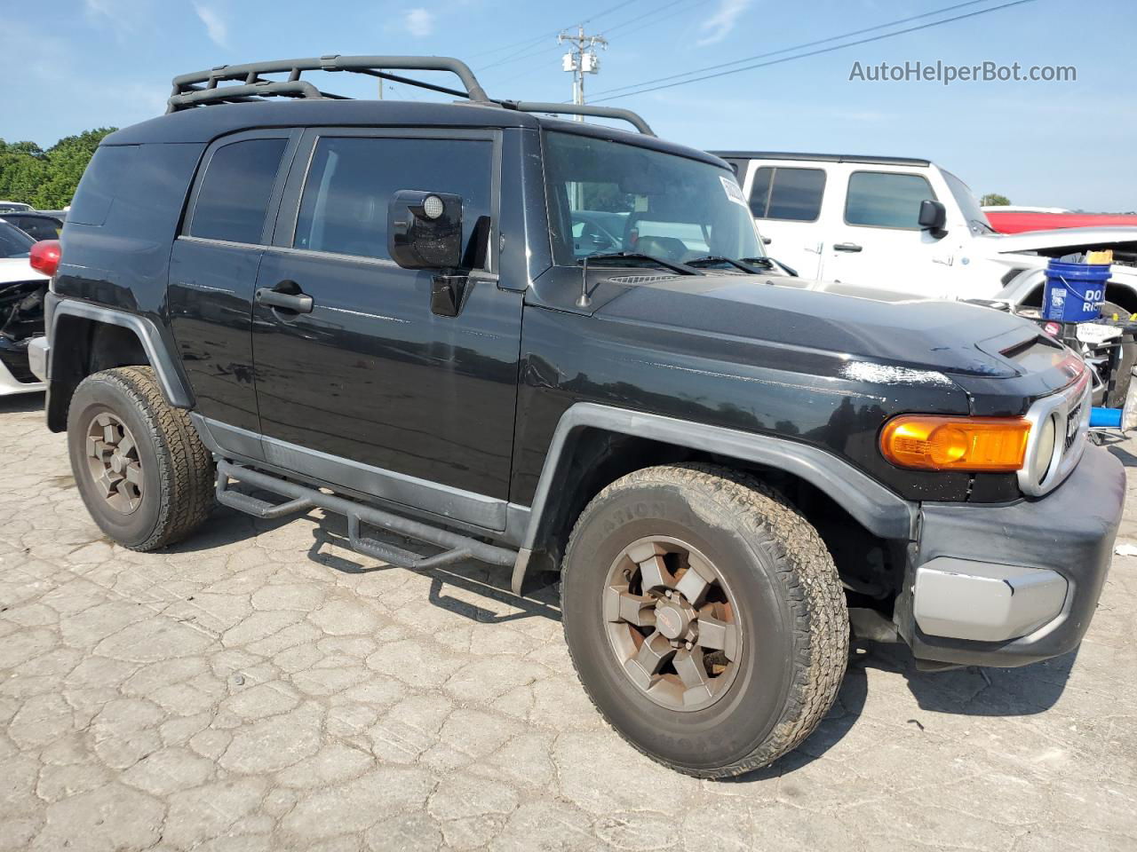 2007 Toyota Fj Cruiser  Black vin: JTEBU11F270055092