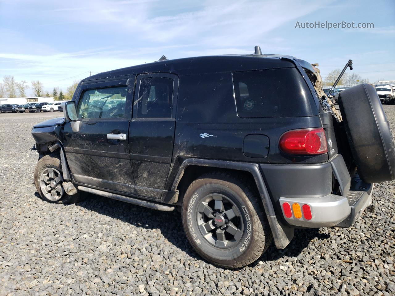 2007 Toyota Fj Cruiser  Black vin: JTEBU11F270057313