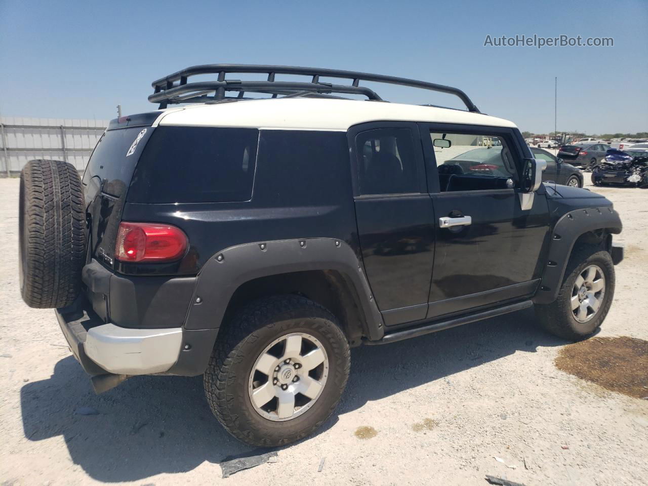 2007 Toyota Fj Cruiser  Black vin: JTEBU11F370037491