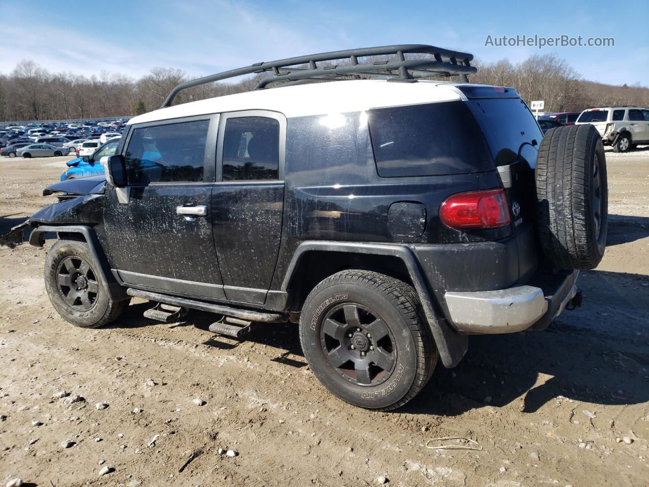 2007 Toyota Fj Cruiser  Black vin: JTEBU11F370078607