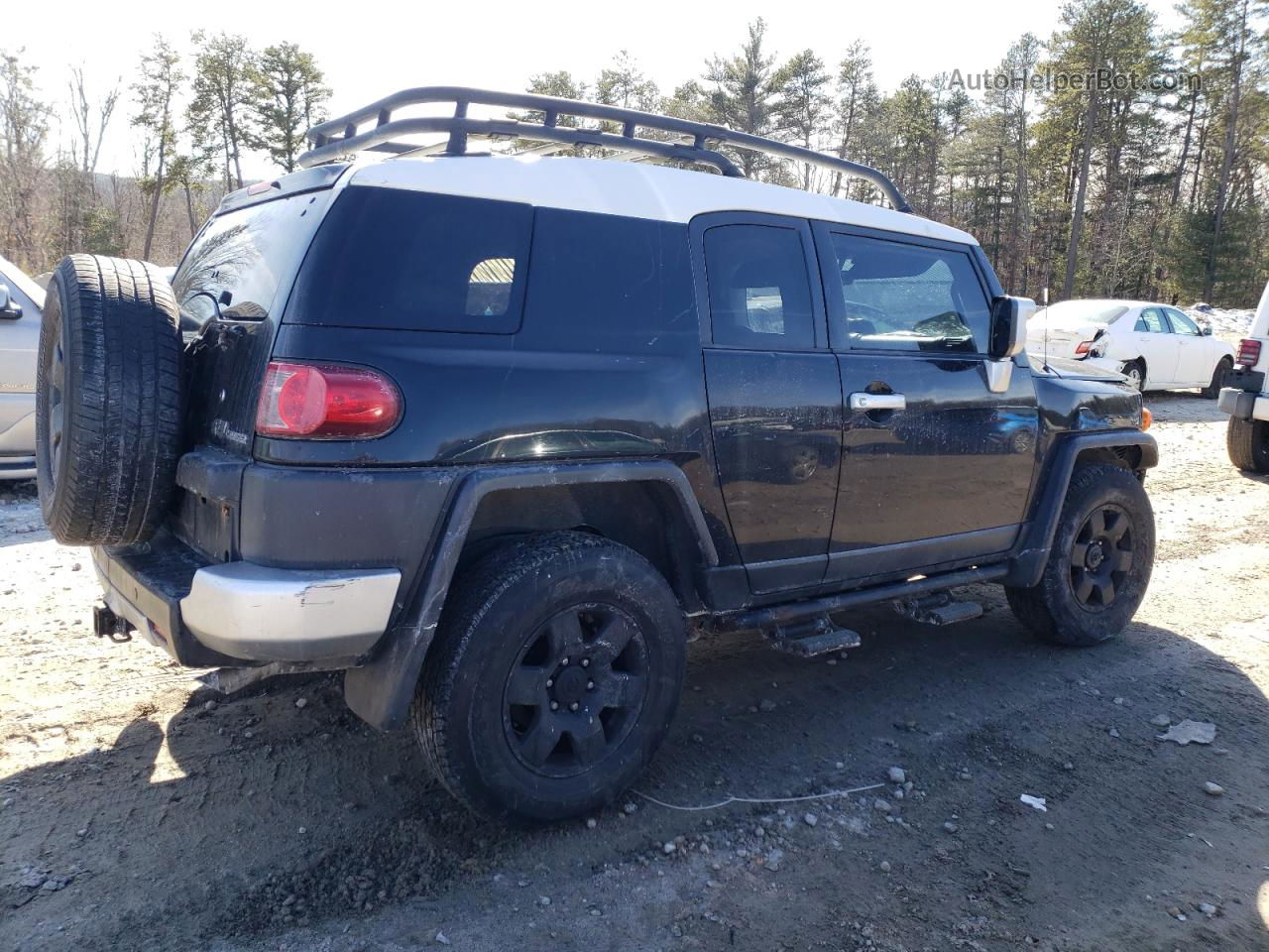 2007 Toyota Fj Cruiser  Black vin: JTEBU11F370078607