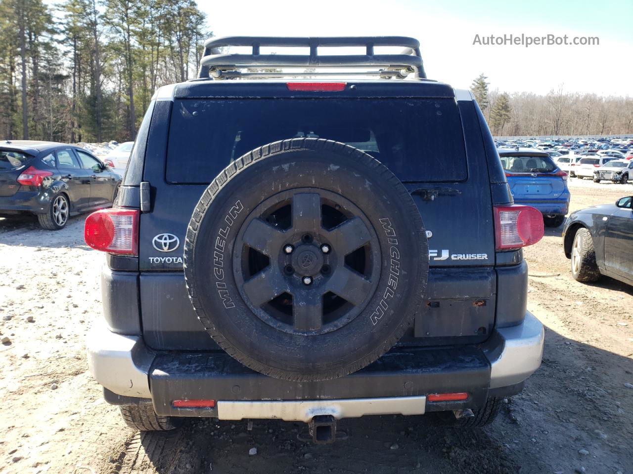 2007 Toyota Fj Cruiser  Black vin: JTEBU11F370078607