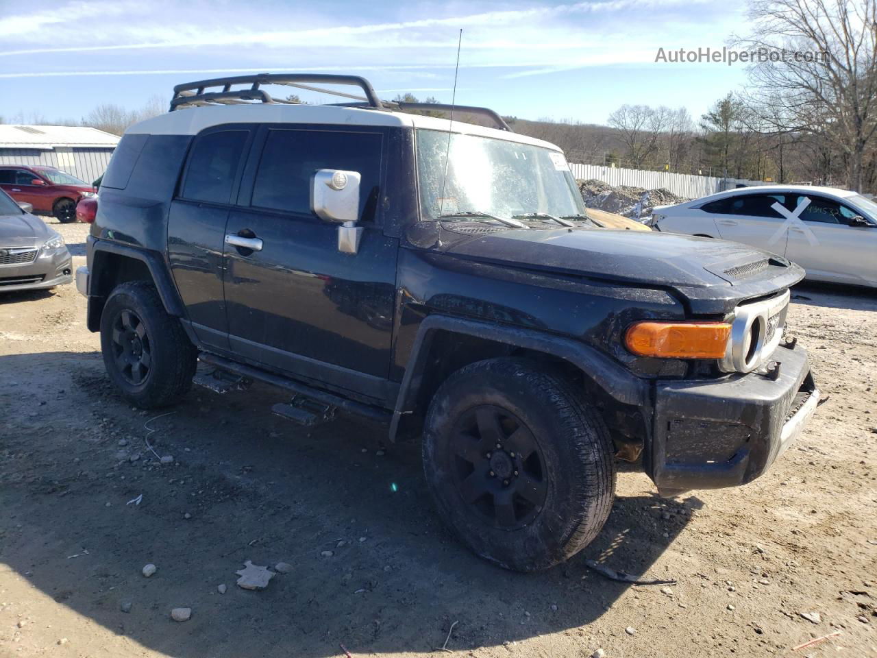 2007 Toyota Fj Cruiser  Black vin: JTEBU11F370078607