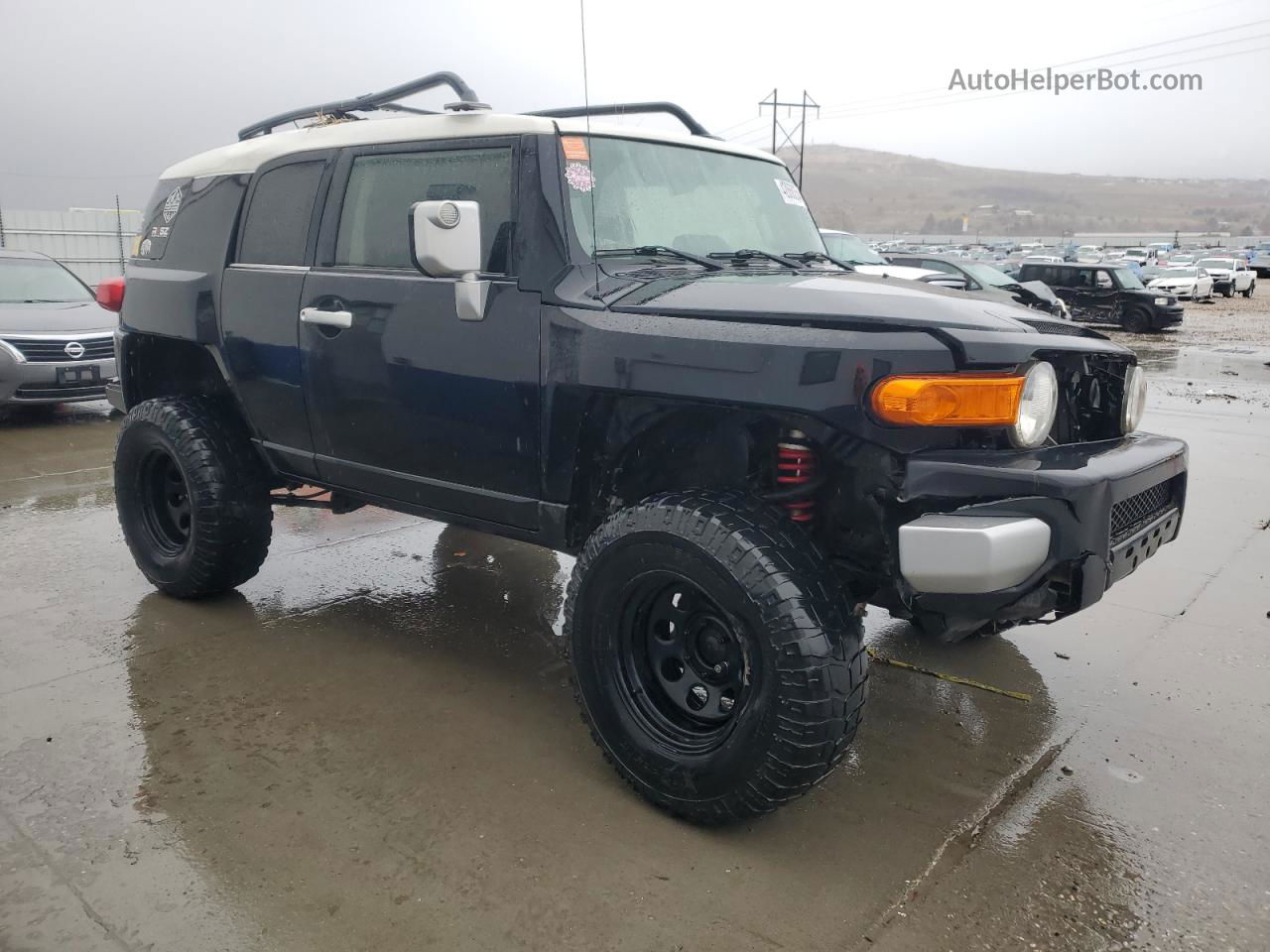 2007 Toyota Fj Cruiser  Black vin: JTEBU11F370096444