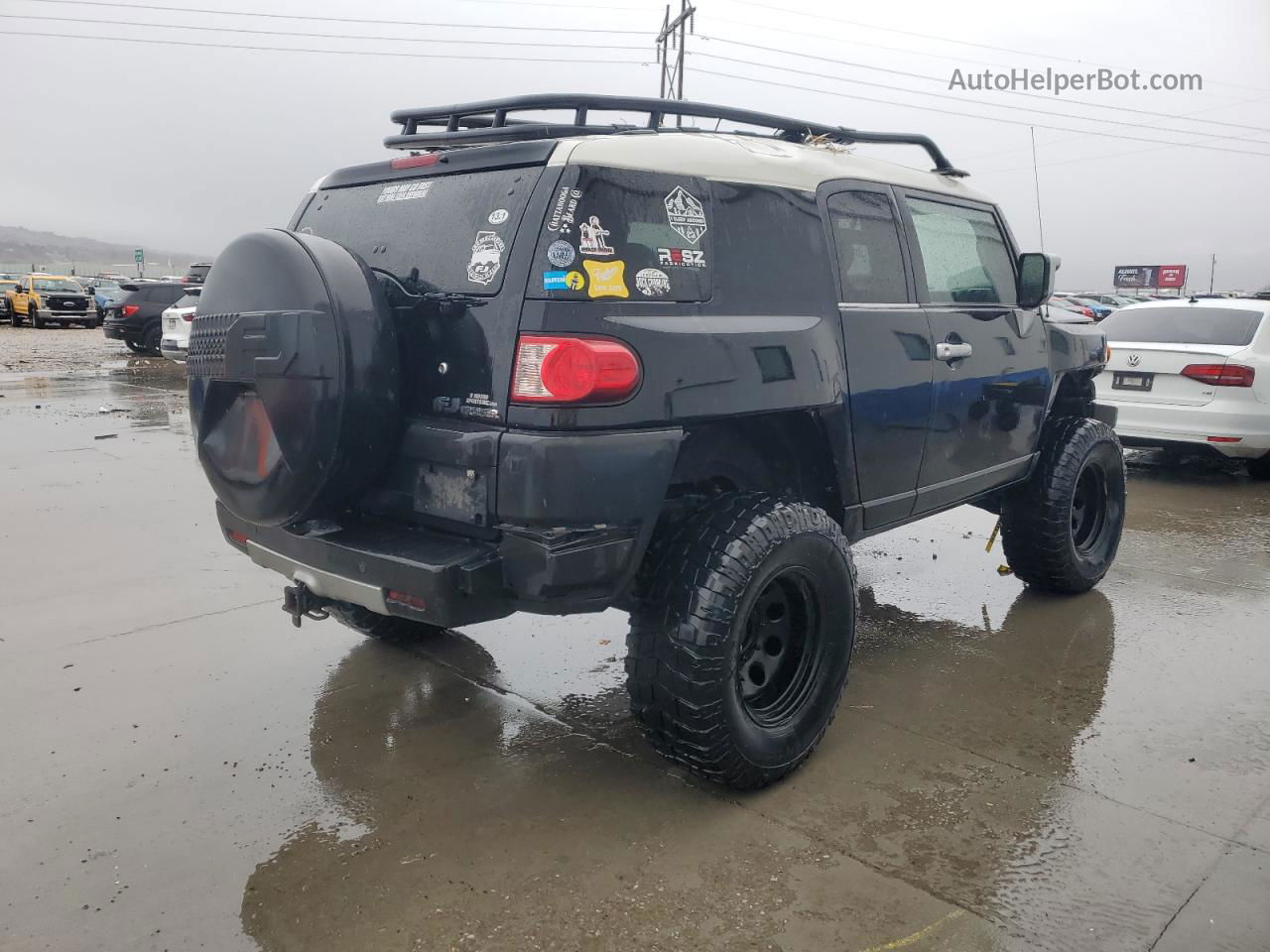 2007 Toyota Fj Cruiser  Black vin: JTEBU11F370096444