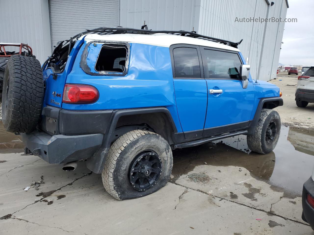 2007 Toyota Fj Cruiser  Синий vin: JTEBU11F470009327