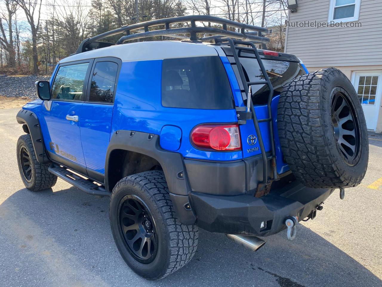 2007 Toyota Fj Cruiser  Blue vin: JTEBU11F470025267