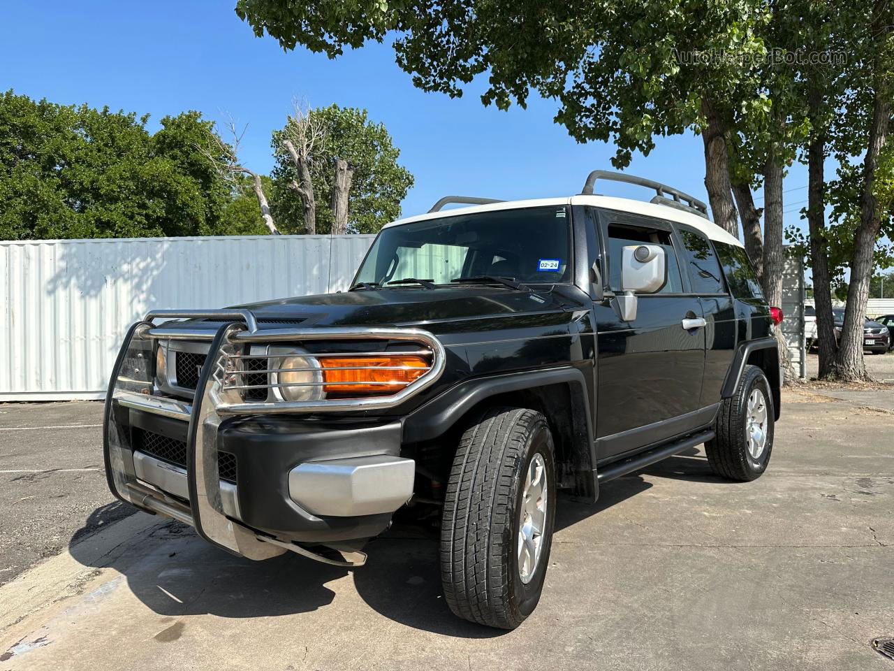 2007 Toyota Fj Cruiser  Black vin: JTEBU11F470053019