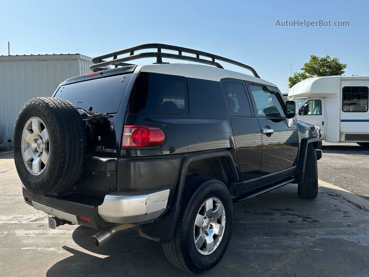 2007 Toyota Fj Cruiser  Black vin: JTEBU11F470053019