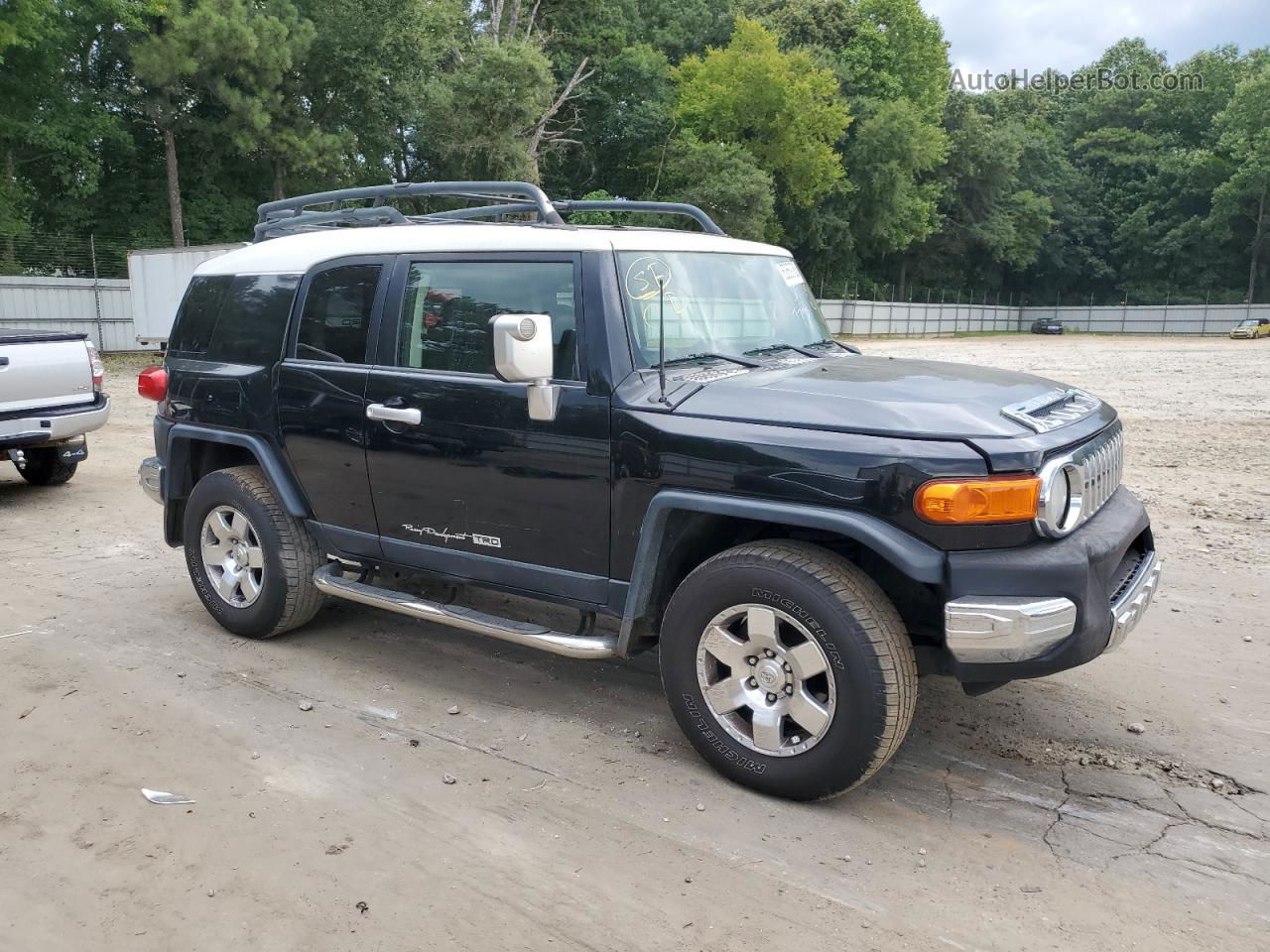 2007 Toyota Fj Cruiser  Black vin: JTEBU11F470063176