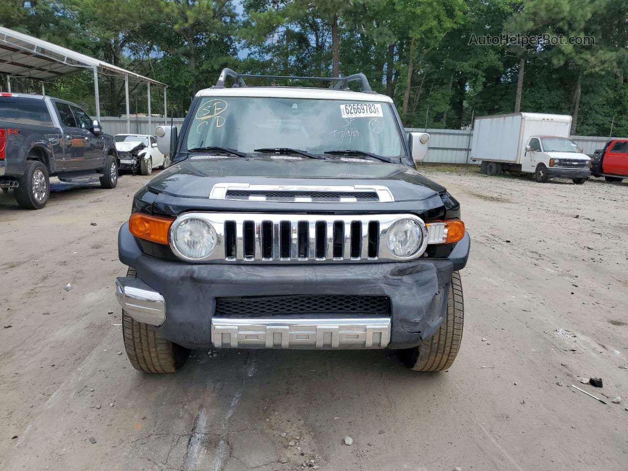 2007 Toyota Fj Cruiser  Black vin: JTEBU11F470063176